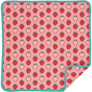 Maxomarra Decke mit Erdberren Blanket STRAWBERRY