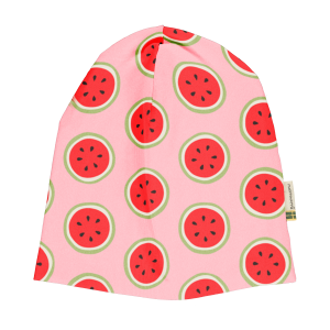 maxomorra Beanie Mütze mit Wassermelonen Hat Watermelon Gr. 48/50