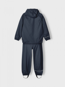 name it Regenset nknDRY Jacke + Bundhose Dark Sapphire
