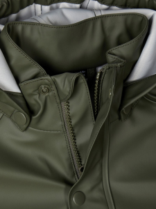 name it Regenset nknDRY Jacke + Bundhose Thyme