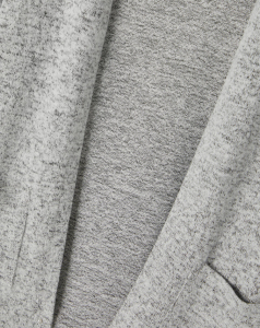 name it Kids leichte Strickjacke lang nkfVICTI Grey Melange