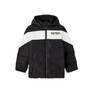 name it Winterjacke Nasa Schwarz nkmNASA Marco Gr. 134/140