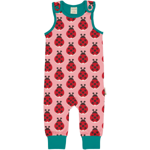 maxomorra Overall Strampler mit Marienkäfer Playsuit LADYBUG