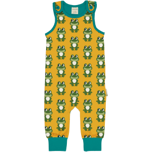 maxomorra Strampler mit Fröschen Playsuit FROG