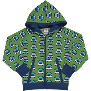 maxomorra Kapuzenjacke mit Autos Cardigan Hood CAR