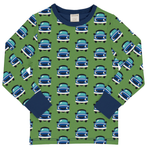 maxomorra Langarmshirt mit Autos Top LS CAR