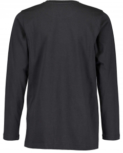 Blue Seven Langarmshirt mit reflektierndem Logo in schwarz Gr. 140