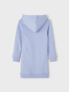 name it Sweatkleid mit Kapuze Pastell-Lila nkfNUKKA Gr. 116