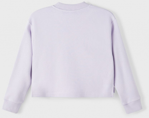 name it Mädchen Short Sweatshirt nkfOKA Purple Gr. 122/128