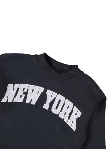 name it Mädchen Short Sweatshirt nkfOKA Dark Navy