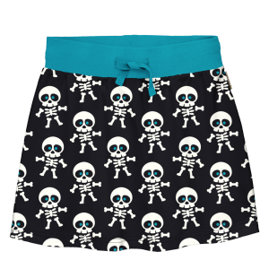 maxomorra Rock mit Skeletten Halloween Skirt Classic SKELETON