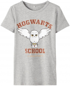 name it Hogwarts School T-Shirt Harry Potter grau Gr. 116