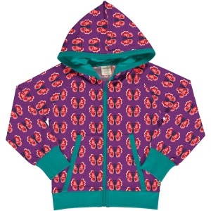 maxomorra Kapuzenjacke Schmetterling Cardigan Hood BUTTERFLY