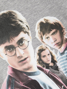 name it Kinder T-Shirt Harry Potter + Hermine + Ron in grau
