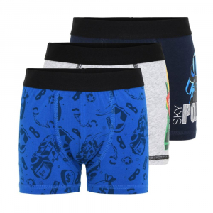 Lego Jungen Boxershorts 3er Pack Unterhosen Lego City Sky Police 0320 Gr. 152