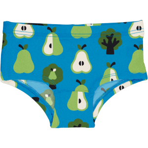 maxomorra Mädchen Unterhose mit Birnen Briefs Hipster PEAR