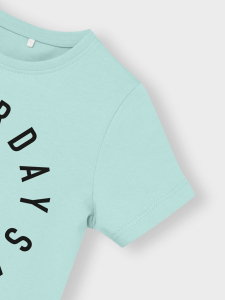 name it Mädchen T- Shirt kurzarm nkfveekday Saturday