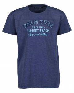 Blue Seven Jungen Shirt Palm Tree 602765 Dunkelblau