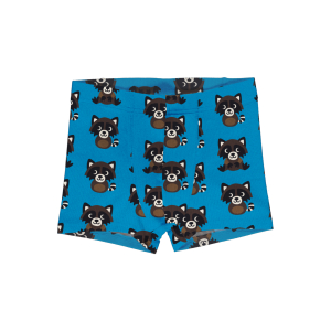 Maxomorra Jungen Unterhose mit Waschbären Boxer Shorts RACOON Gr. 122/128