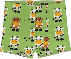 Maxomorra Jungen Unterhose mit Kühen Boxer Shorts COW Gr. 92/98