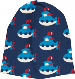 maxomorra Beanie Mütze mit U-Booten HAT SUBMARINE Gr. 48/50