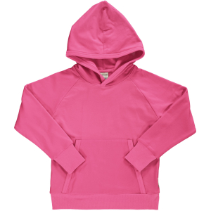 maxomorra Sweatshirt mit Kapuze Hoodie Sweat Solid GOTS Azalea