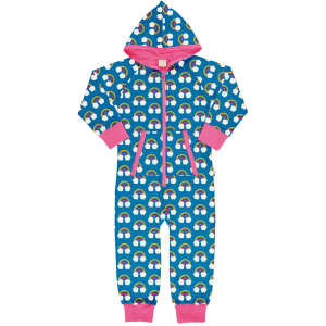maxomorra nachhaltiger Overall Jumpsuit RAINBOW Bio Gr. 122/128