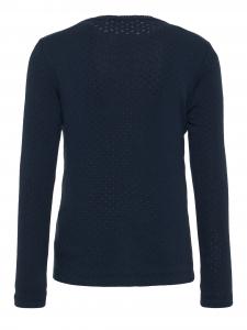 name it schmales Langarmshirt NKFLITTE in dunkelblau