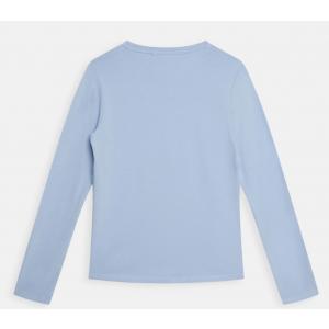 name it Langarmshirt mit Wende Wechsel Wisch Stern nkfTILASTAR hellblau