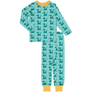 maxomorra nachhaltiger Schlafanzug mit Drachen Pyjama TALES DRAGON