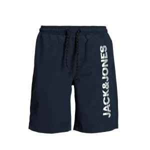 Jack&Jones Jungen Badeshorts dunkelblau SPLICELOGO Gr. 140