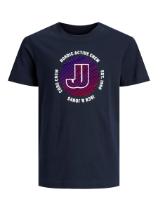 Jack&Jones Jungen Kurzarmshirt Shirt jCOARC in dunkelblau