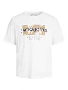 Jack&Jones Jungen Kurzarmshirt Shirt jorCRAYON in weiß