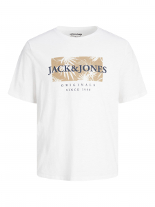 Jack&Jones Jungen Kurzarmshirt Shirt jorCRAYON in weiß