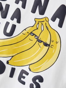name it Kurzarm T-Shirt Bananen nmmDEAN