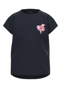 name it Mädchen Shirt Capsl Top nkfVIGEA Dark Sapphire Gr. 122/128