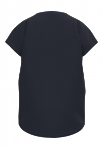 name it Mädchen Shirt Capsl Top nkfVIGEA Dark Sapphire Gr. 122/128