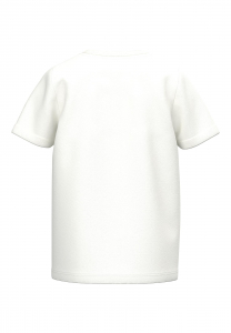 name it Jungen Kurzarmshirt Shirt nkmVUX Weiß Gr. 122/128