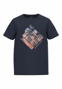 name it Jungen Kurzarmshirt Shirt nkmVUX Dark Sapphire Gr. 122/128
