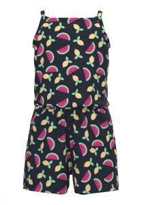 name it kurzer Jumpsuit Overall nkfVIGGA Dark Sapphire Früchte Gr. 128