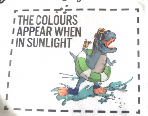 name it magisches Farbwechsel Shirt bei Sonnenschein Dinosaurier