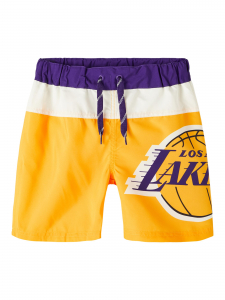 name it Jungen BadehoseSwim Shorts NBA Lakers