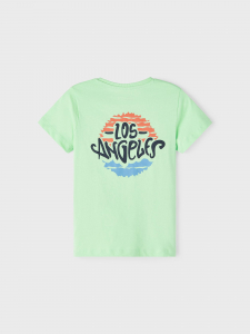 name it Jungen T-Shirt Kurzarm nkmVELIX Green