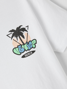 name it Jungen T-Shirt Kurzarm nkmVELIX Bright White