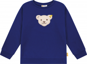 Steiff Sweatshirt mit Quietsche Bär Sodalite Blue 6101