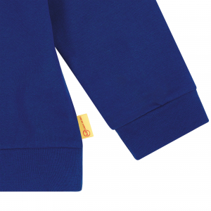 Steiff Sweatshirt mit Quietsche Bär Sodalite Blue 6101
