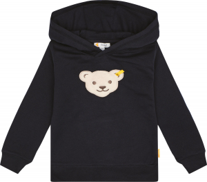 Steiff Kapuzenpulli mit Quietsche Bär Hoodie 6104 in nachtblau