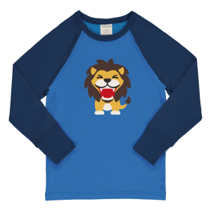 maxomorra Langarmshirt Löwe Top LS Raglan LION