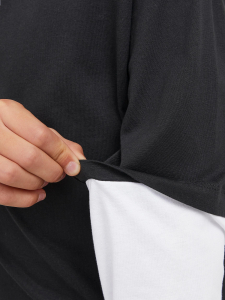 Jack&Jones Jungen Langarmshirt jorTRIBECA in schwarz