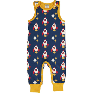 maxomorra Strampler Raumschiff Playsuit ROCKET